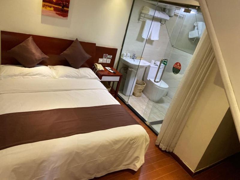 Greentree Inn Shanghai Songjiang University City New Songjiang Road Express Hotel Eksteriør bilde