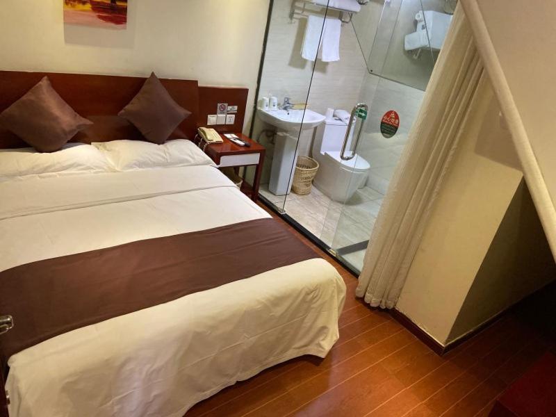 Greentree Inn Shanghai Songjiang University City New Songjiang Road Express Hotel Eksteriør bilde